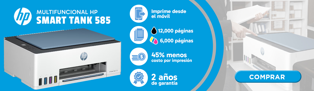 Multifuncional HP Smart Tank 585