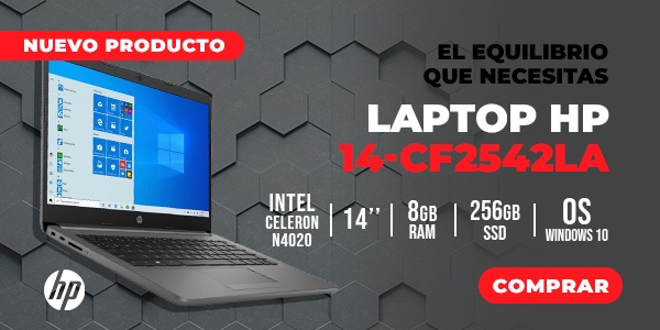 Laptop Hp 14-Cf2542La 14" Intel Celeron N4020