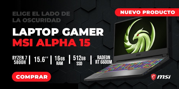 Laptop Gamer Msi Alpha 15 B5Eek-042Mx 