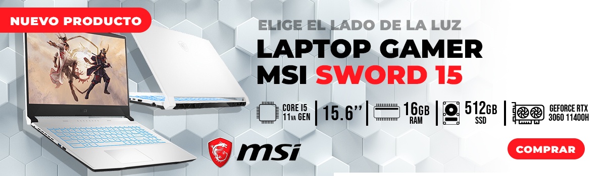 Laptop Gamer Msi Sword 15 A11Ue-417Mx