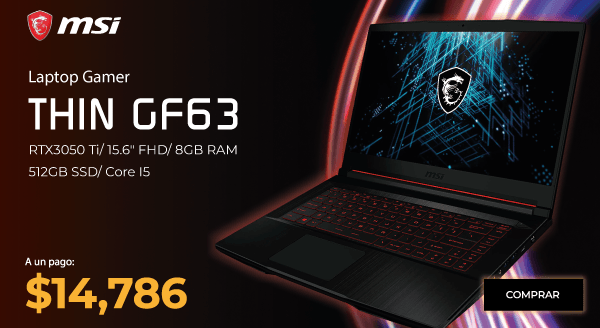 Laptop Gamer Thin GF63