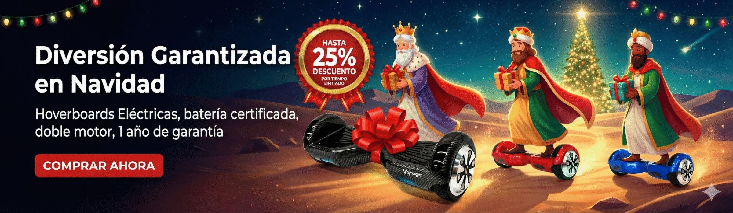 Patinetas Electicas Vorago 25% off