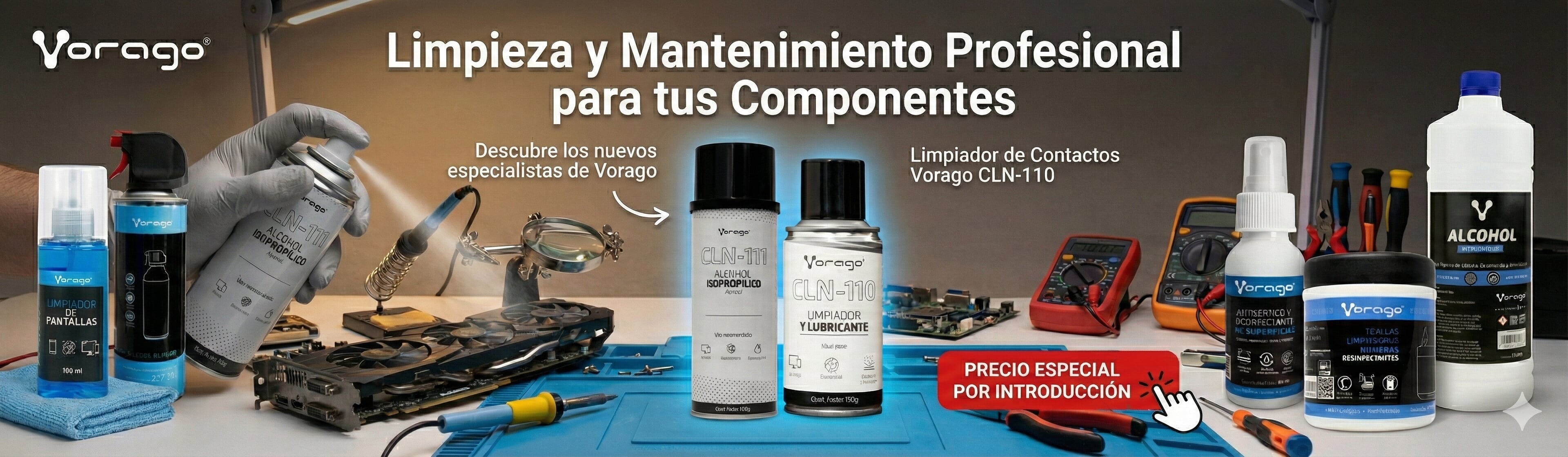 Familia Limpieza Vorago