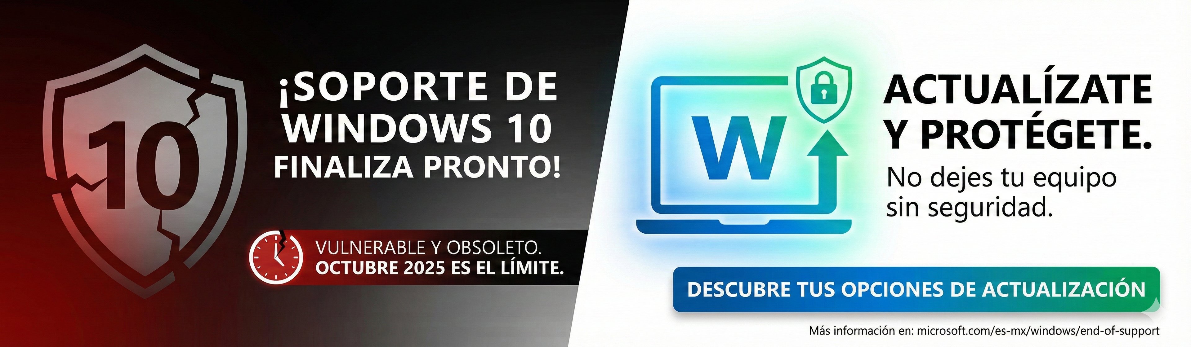 ¿Tu empresa está preparada para el fin de soporte de Windows 10?