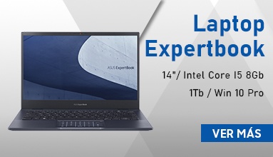 Laptop Asus Expertbook 14" Intel Core I5 8Gb 1Tb Win 10 Pro
