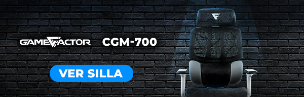 Silla Gamer Ergonómica Game Factor Cgm700