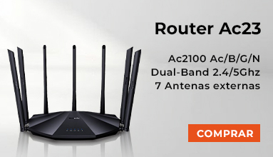 Router Tenda Ac23 Ac2100 802.11 Ac/B/G/N Dual-Band 7 Ant Ext 2.4/5Ghz